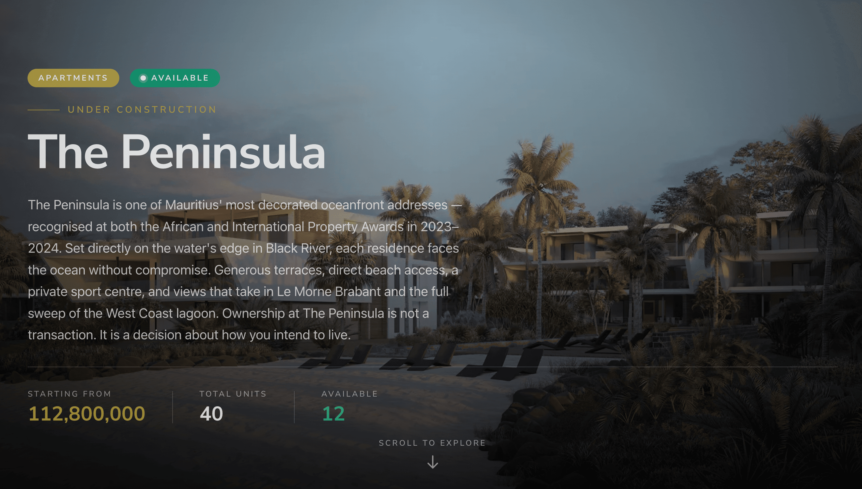Nestora — Map-led search results